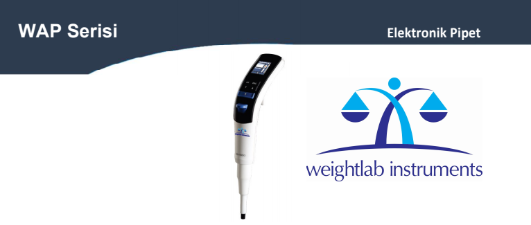 Weightlab wap-100 Elektronik Pipet